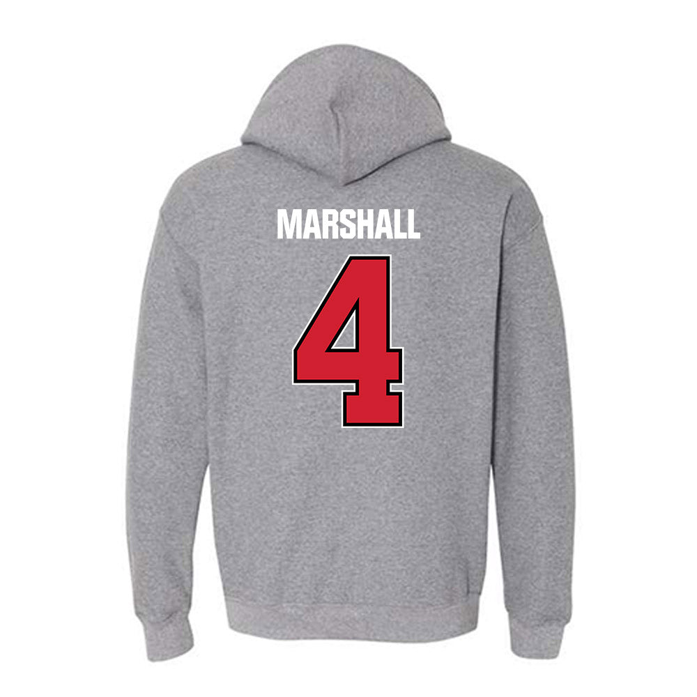 WSSU - NCAA Football : Noah Marshall - Hooded Sweatshirt-1