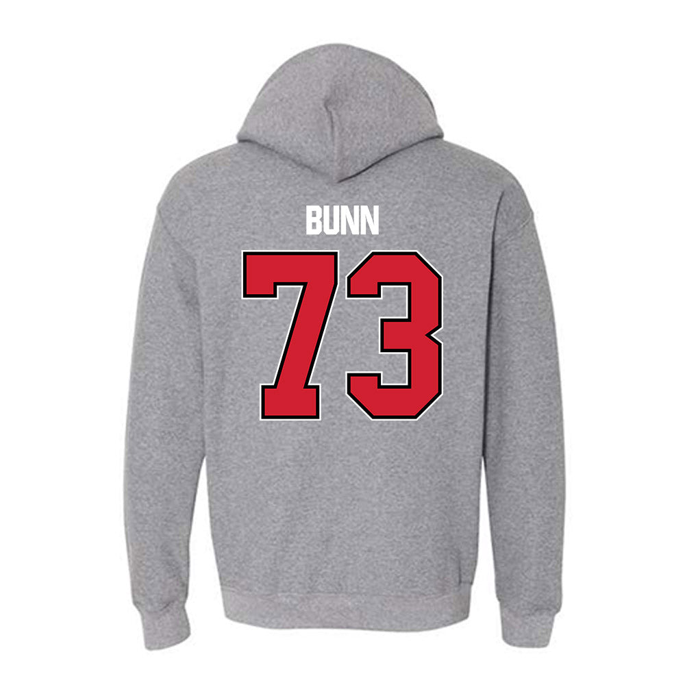 WSSU - NCAA Football : Kobe Bunn - Hooded Sweatshirt-1
