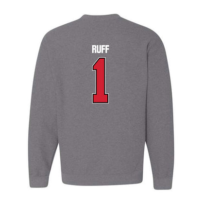 WSSU - NCAA Football : Timothy Ruff - Crewneck Sweatshirt-1