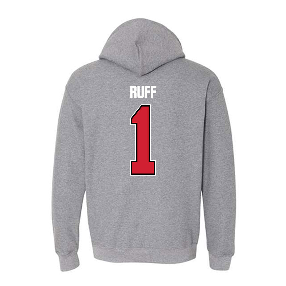 WSSU - NCAA Football : Timothy Ruff - Hooded Sweatshirt-1
