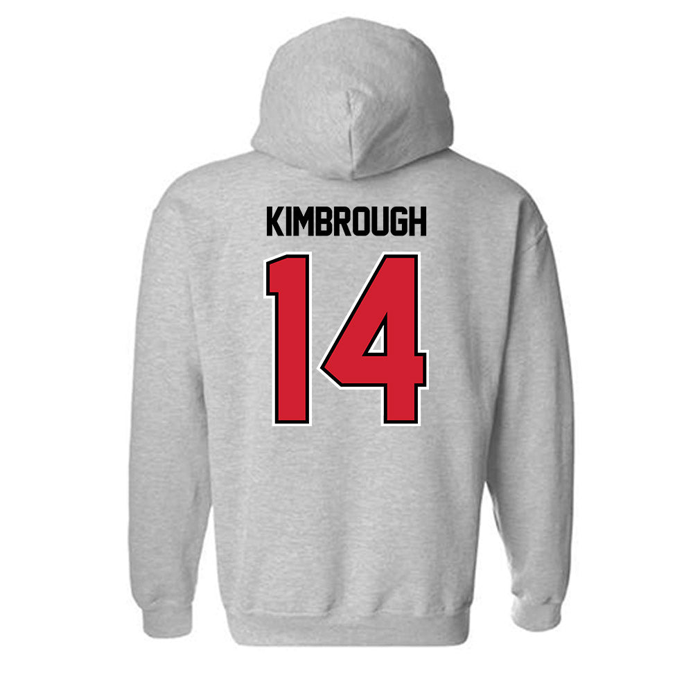 WSSU - NCAA Football : Isaiah Kimbrough - Hooded Sweatshirt-1