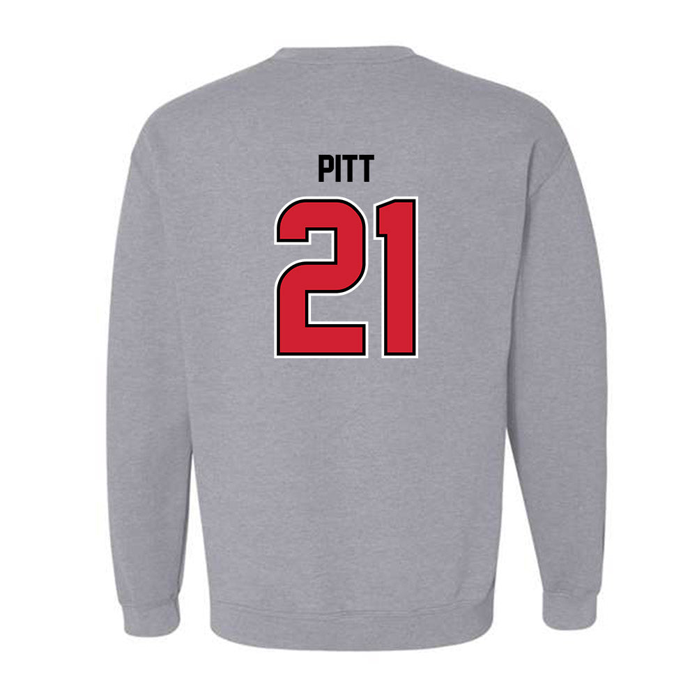WSSU - NCAA Women's Volleyball : Jewel Pitt - Crewneck Sweatshirt-1