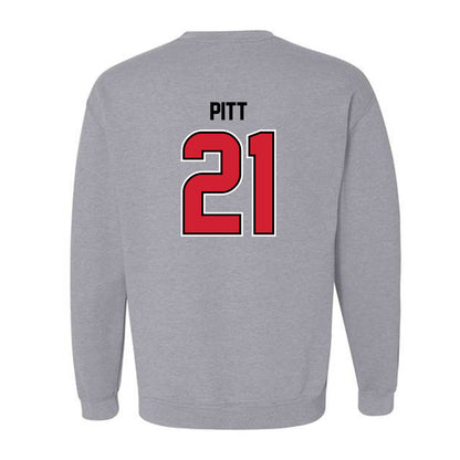 WSSU - NCAA Women's Volleyball : Jewel Pitt - Crewneck Sweatshirt-1