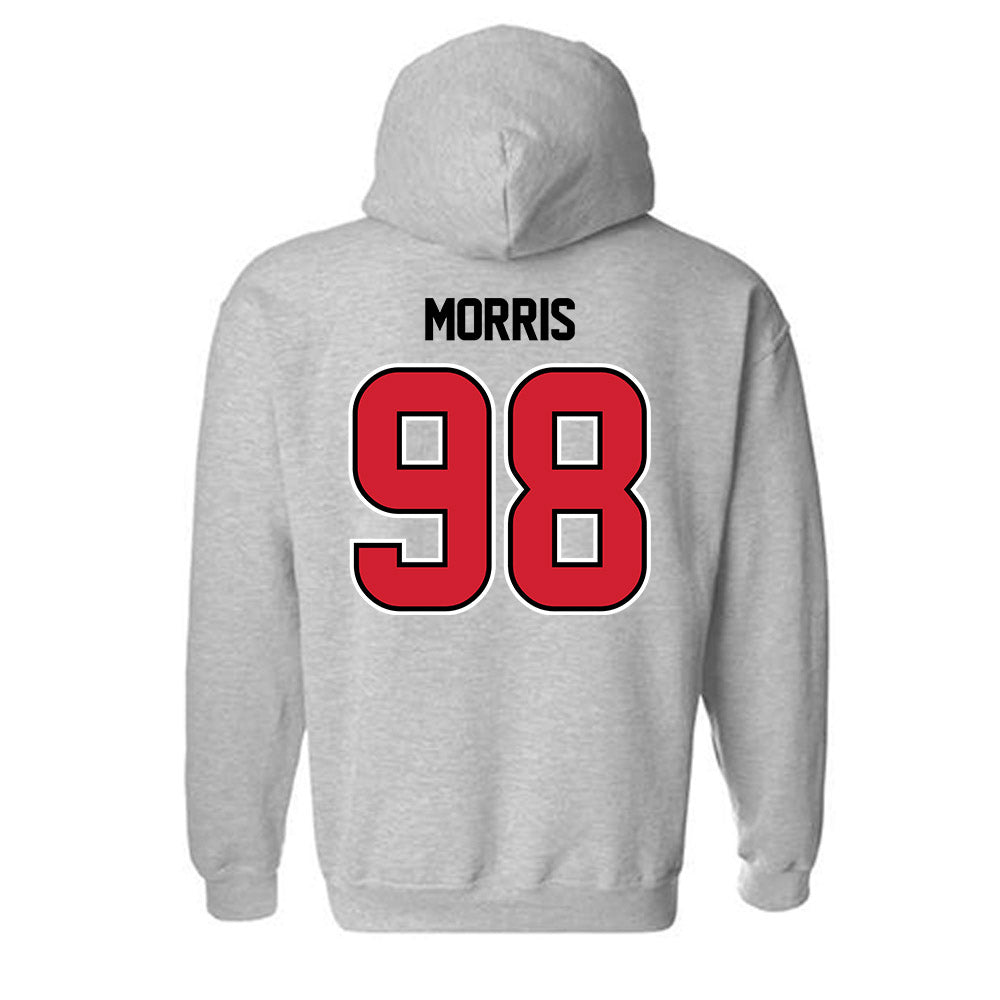 WSSU - NCAA Football : Noah Morris - Hooded Sweatshirt-1