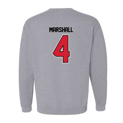 WSSU - NCAA Football : Noah Marshall - Crewneck Sweatshirt-1