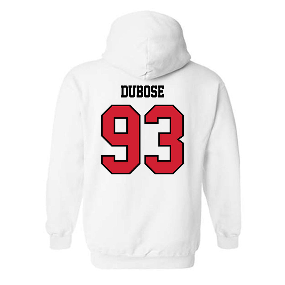 WSSU - NCAA Football : Demija DuBose - Hooded Sweatshirt-1