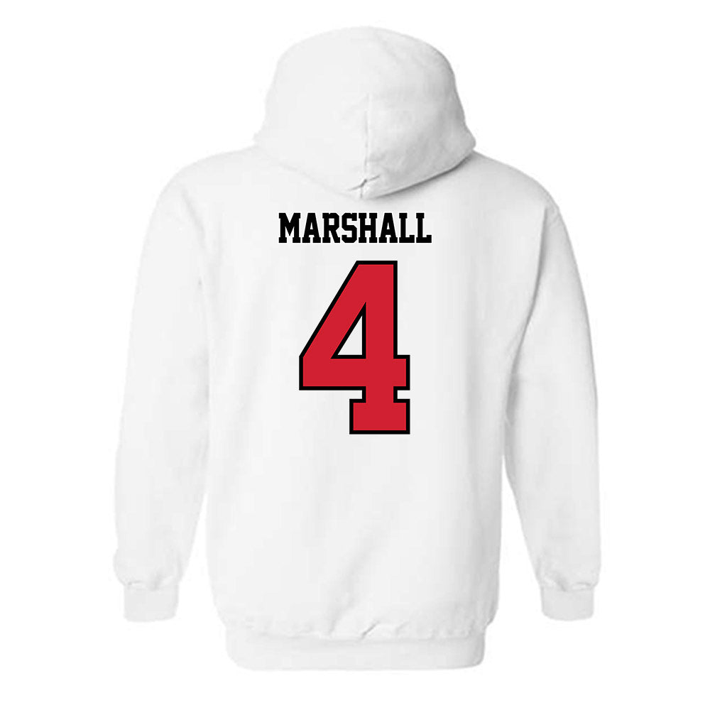 WSSU - NCAA Football : Noah Marshall - Hooded Sweatshirt-1