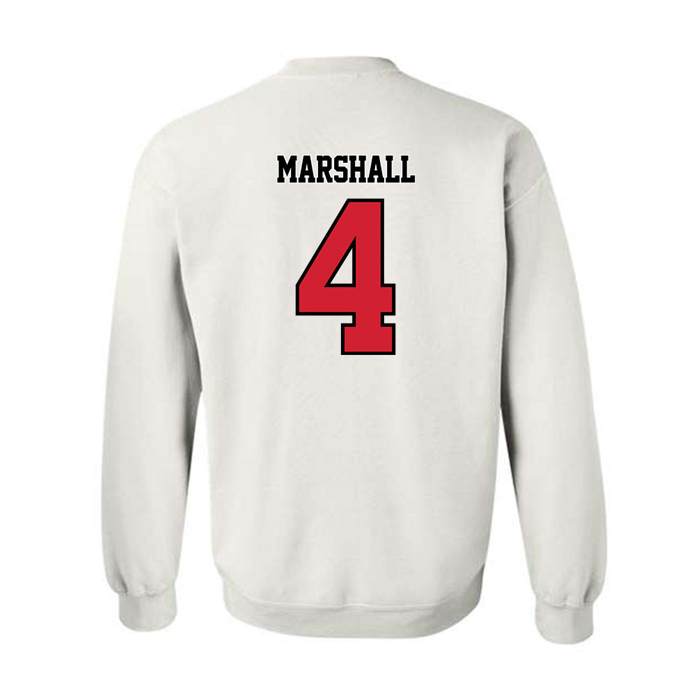 WSSU - NCAA Football : Noah Marshall - Crewneck Sweatshirt-1