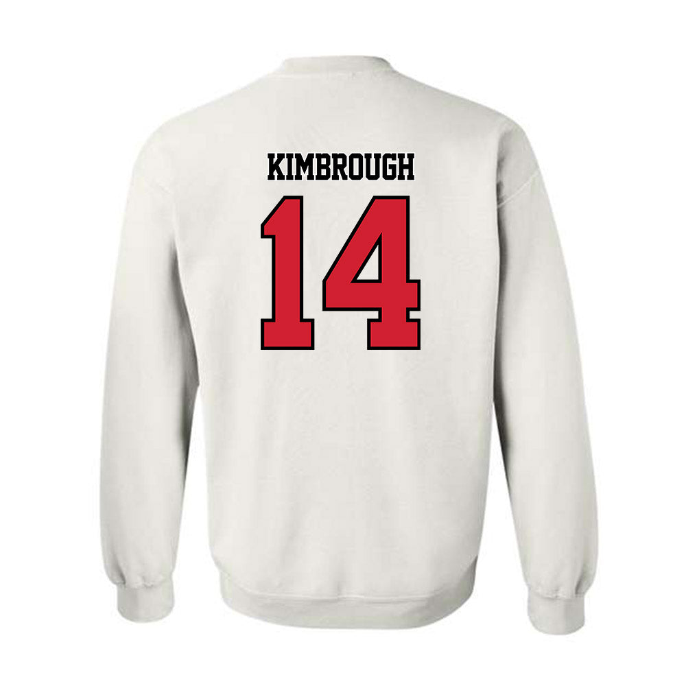 WSSU - NCAA Football : Isaiah Kimbrough - Crewneck Sweatshirt-1