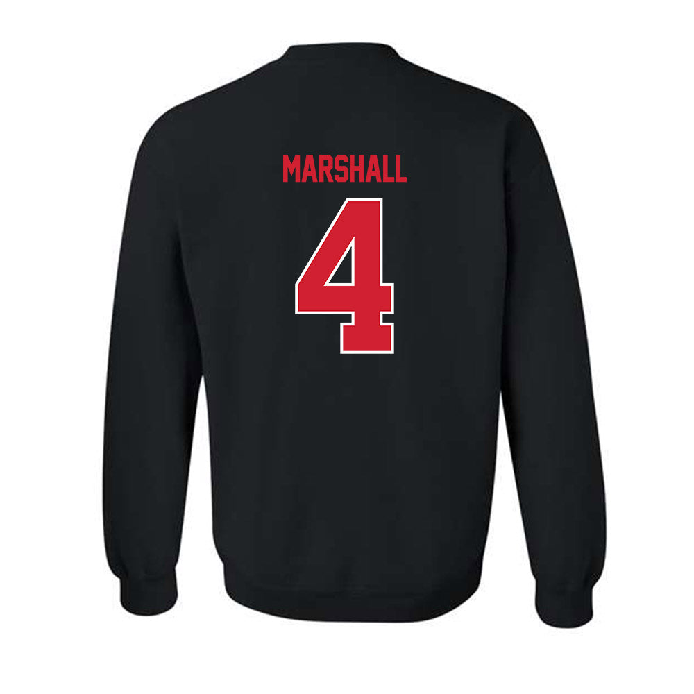 WSSU - NCAA Football : Noah Marshall - Crewneck Sweatshirt-1