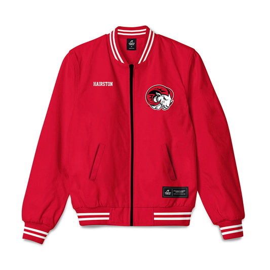WSSU - NCAA Men's Cross Country : Cecil Hairston - Bomber Jacket-0