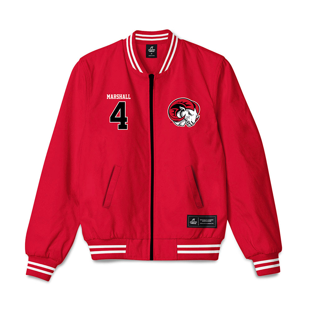 WSSU - NCAA Football : Noah Marshall - Bomber Jacket-0