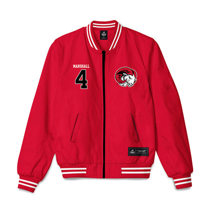 WSSU - NCAA Football : Noah Marshall - Bomber Jacket-0