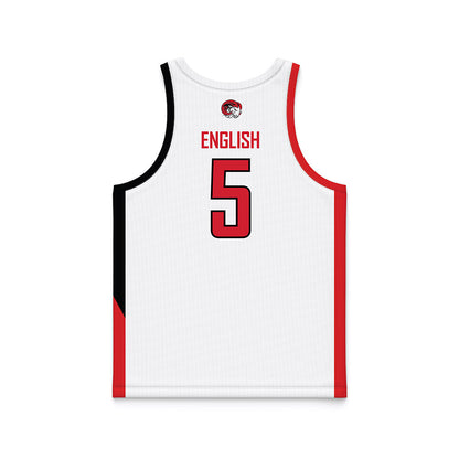 WSSU - NCAA Men's Basketball : Ethan English - Basketball Jersey-1