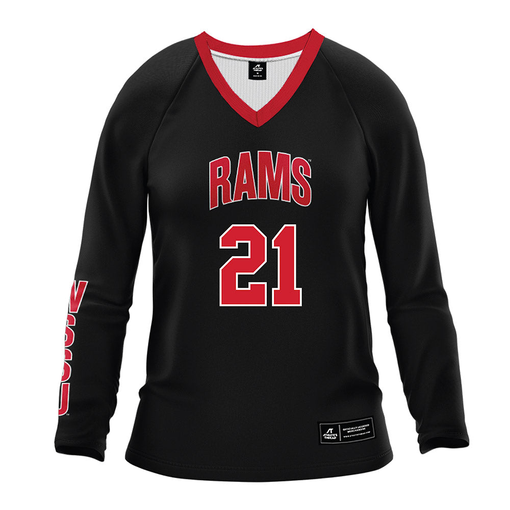 WSSU - NCAA Women's Volleyball : Jewel Pitt - Volleyball Jersey-0