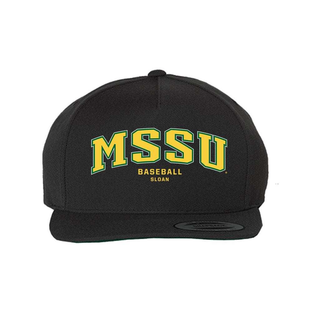 MSSU - NCAA Baseball : Brek Sloan - Snapback Hat-0