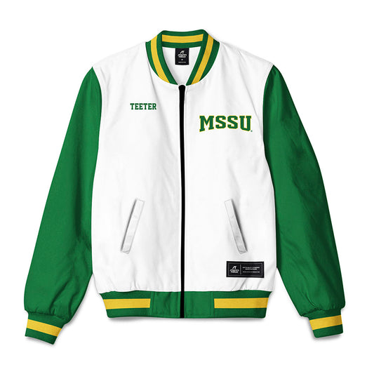 MSSU - NCAA Women's Golf : Jenna Teeter - Bomber Jacket-0