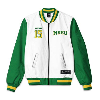 MSSU - NCAA Women's Soccer : Angelina Mendez - Bomber Jacket-0