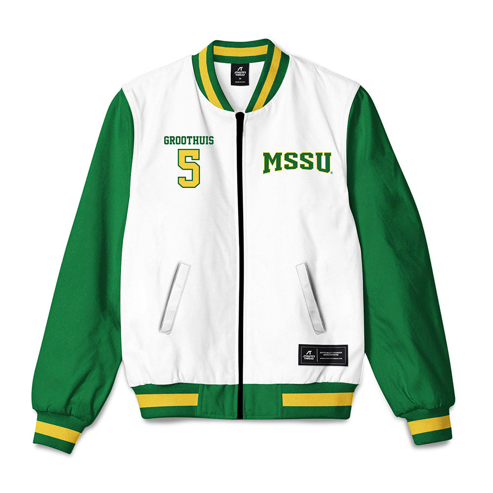 MSSU - NCAA Women's Soccer : Gracie Groothuis - Bomber Jacket-0
