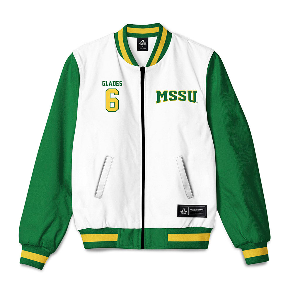 MSSU - NCAA Football : Nathan Glades - Bomber Jacket-0