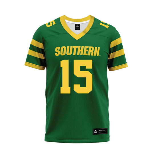 MSSU - NCAA Football : Matthew Underwood - Green Premium Football Jersey-0
