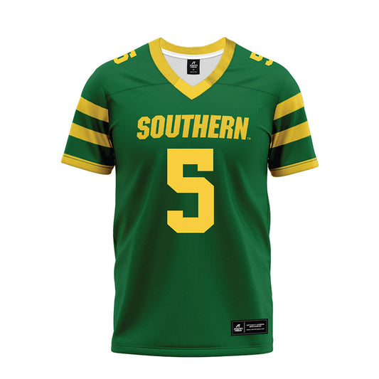 MSSU - NCAA Football : Dennis Abel - Green Premium Football Jersey-0