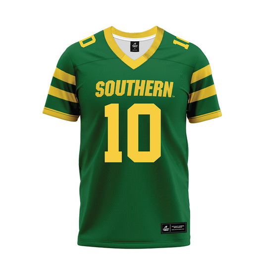 MSSU - NCAA Football : Mychai Williams - Green Premium Football Jersey-0