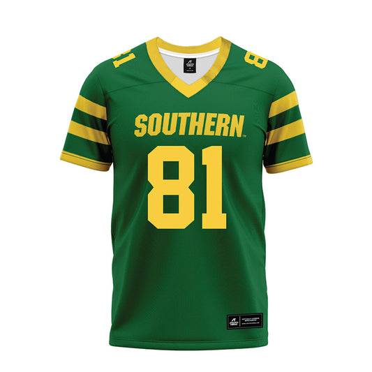 MSSU - NCAA Football : Ian Case - Green Premium Football Jersey-0