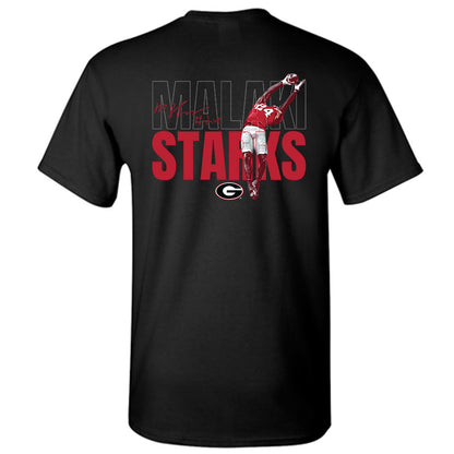 Georgia - NCAA Football : Malaki Starks - T-Shirt-1