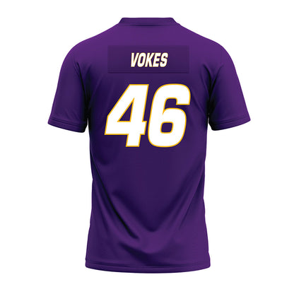 Northern Iowa - NCAA Football : Tiernan Vokes - Premium Football Jersey-1