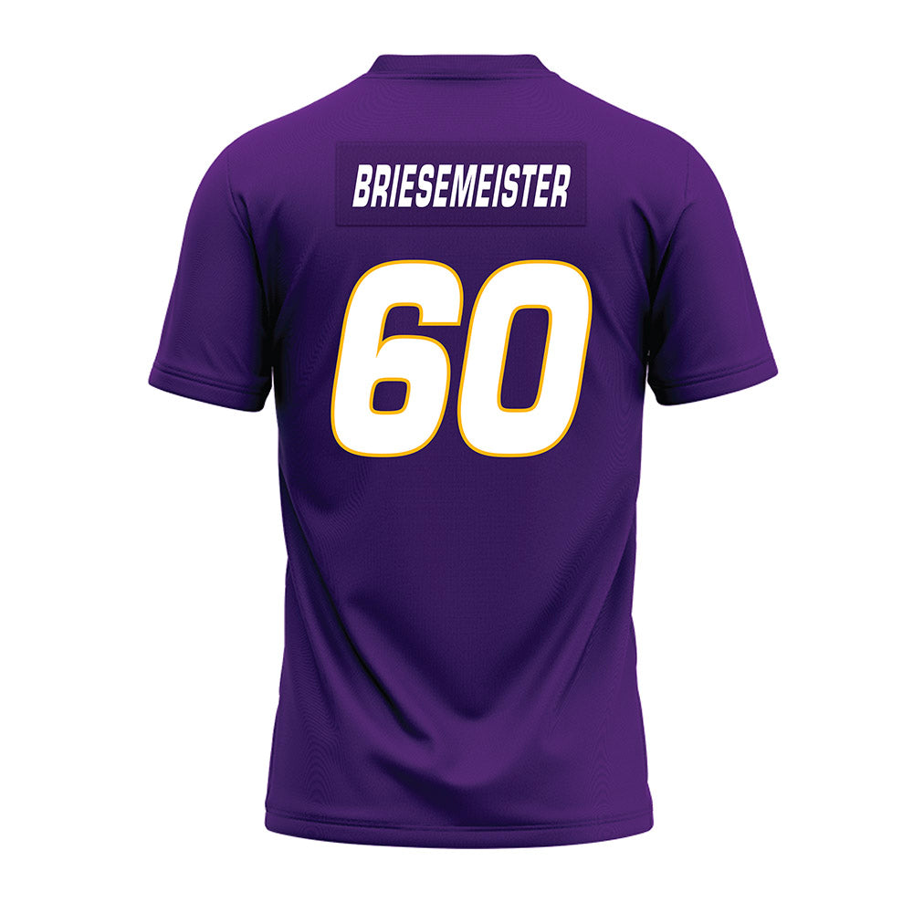 Northern Iowa - NCAA Football : Joe Briesemeister - Premium Football Jersey-1