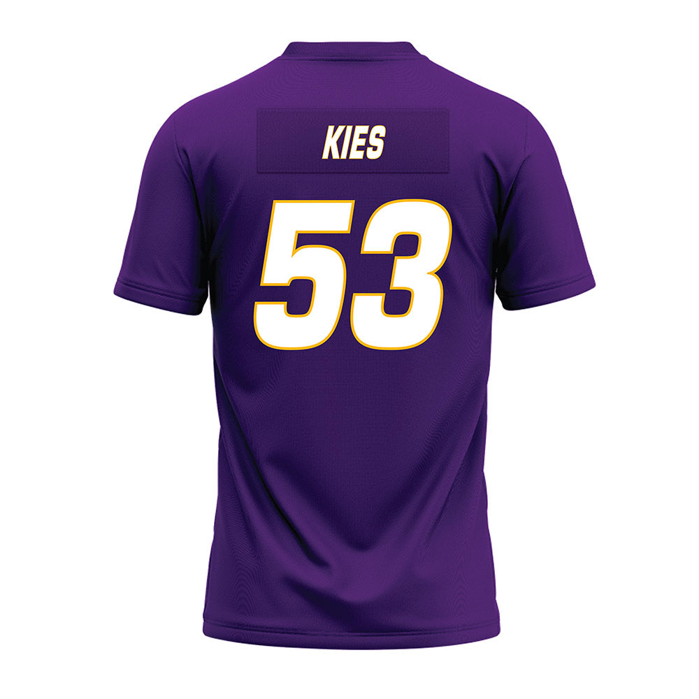Northern Iowa - NCAA Football : Jarrett Kies - Premium Football Jersey-1