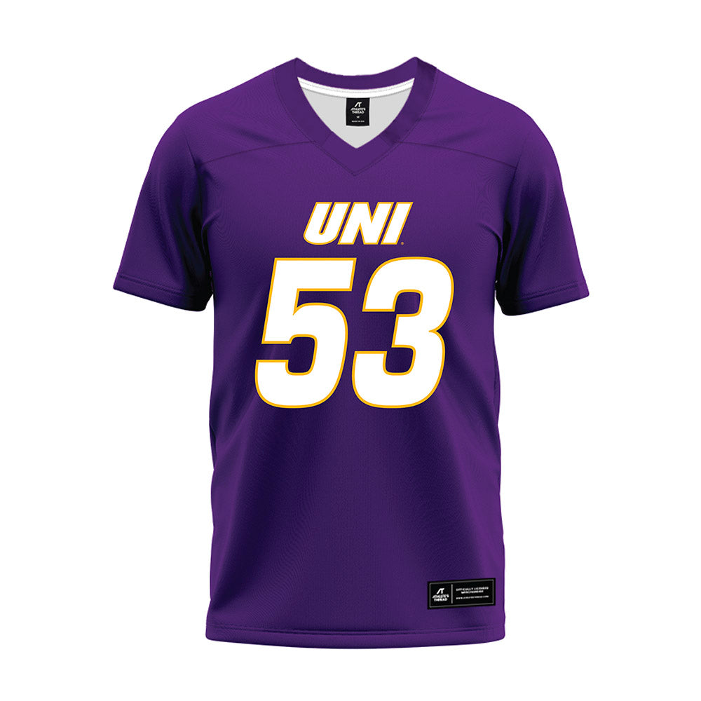 Northern Iowa - NCAA Football : Jarrett Kies - Premium Football Jersey-0