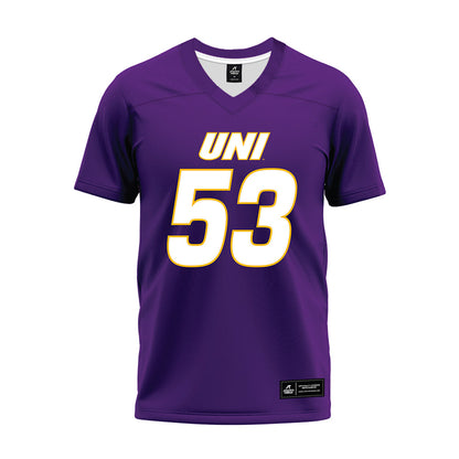 Northern Iowa - NCAA Football : Jarrett Kies - Premium Football Jersey-0