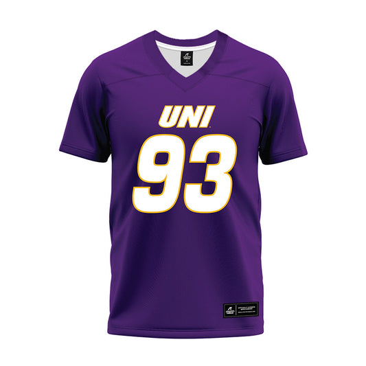 Northern Iowa - NCAA Football : Aidan Miller - Premium Football Jersey-0