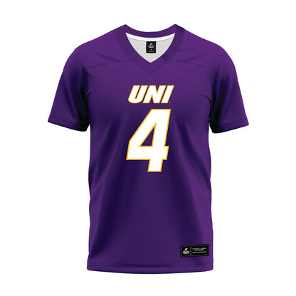 Northern Iowa - NCAA Football : Robbie Peterson - Premium Football Jersey