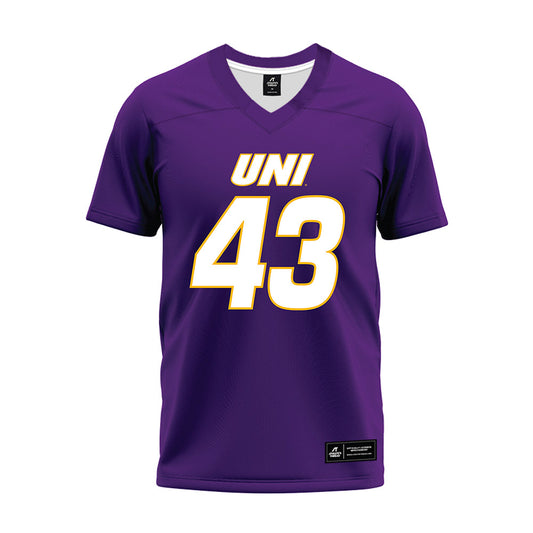 Northern Iowa - NCAA Football : Michael Bormann - Premium Football Jersey-0