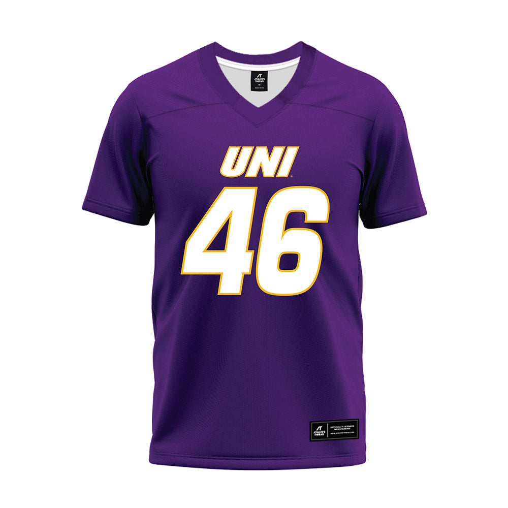 Northern Iowa - NCAA Football : Tiernan Vokes - Premium Football Jersey-0