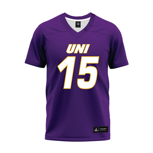Northern Iowa - NCAA Football : Jaxon Dailey - Premium Football Jersey-0