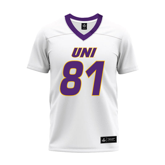 Northern Iowa - NCAA Football : Briggs Hughston - Premium Football Jersey-0