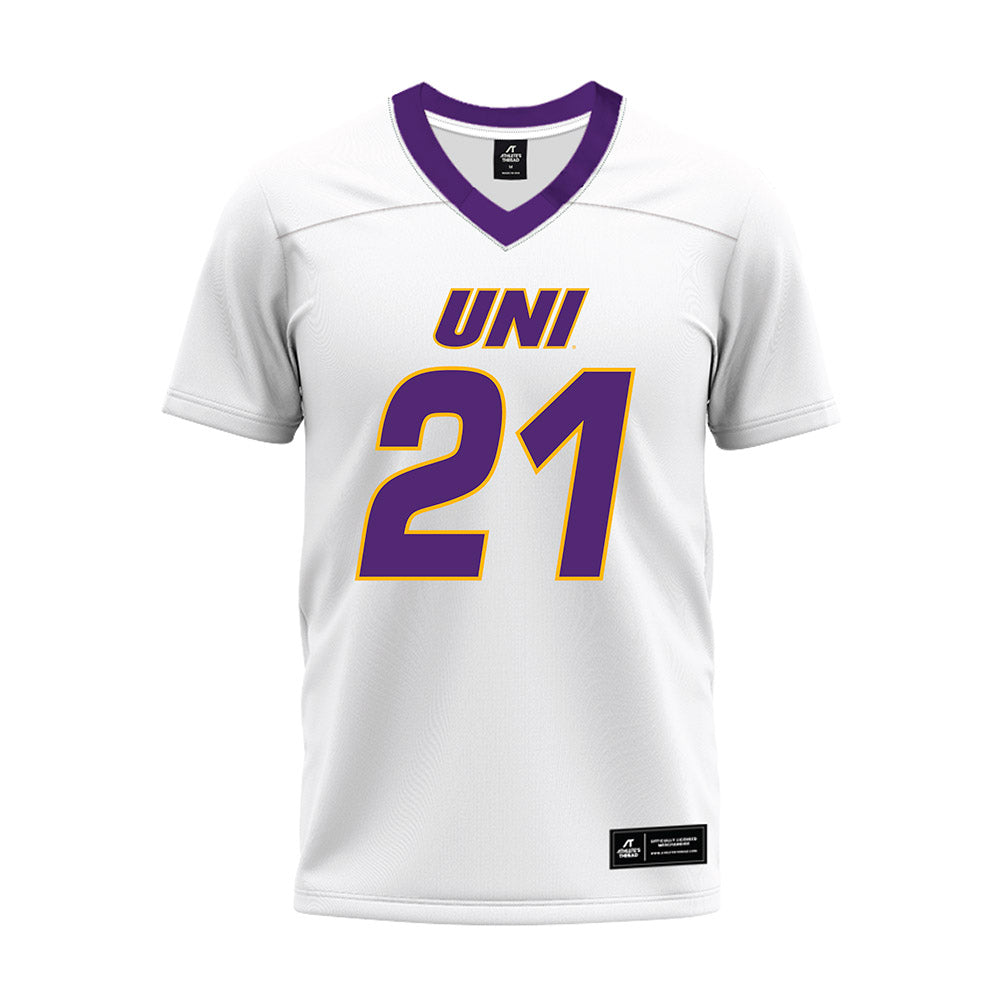 Northern Iowa - NCAA Football : Sergio Morancy - Premium Football Jersey-0