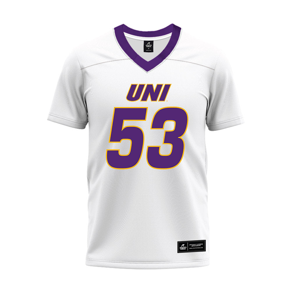 Northern Iowa - NCAA Football : Jarrett Kies - Premium Football Jersey-0