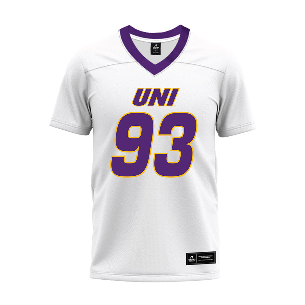 Northern Iowa - NCAA Football : Aidan Miller - Premium Football Jersey-0