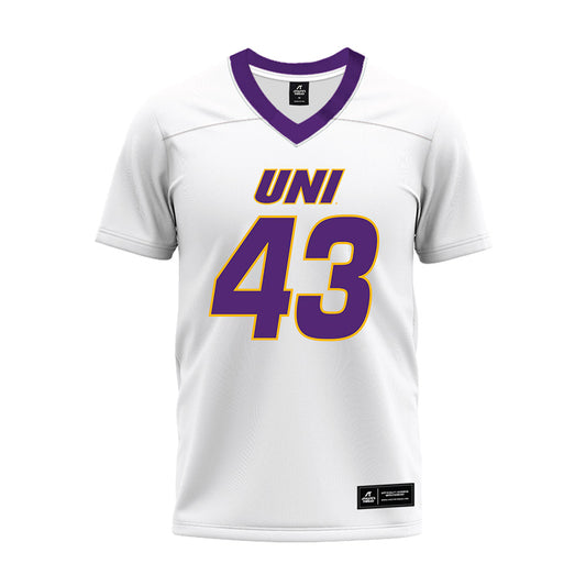 Northern Iowa - NCAA Football : Michael Bormann - Premium Football Jersey-0