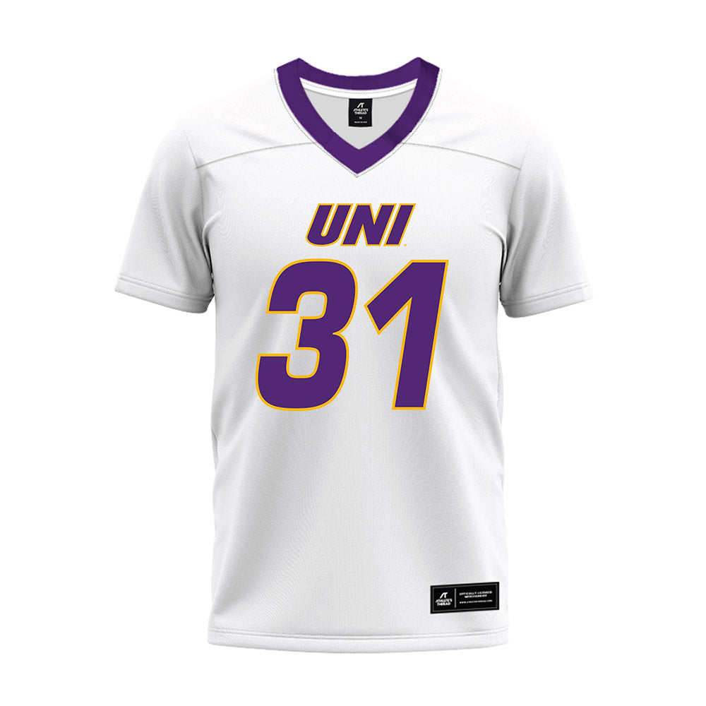 Northern Iowa - NCAA Football : Ethan Schoville - Premium Football Jersey-0