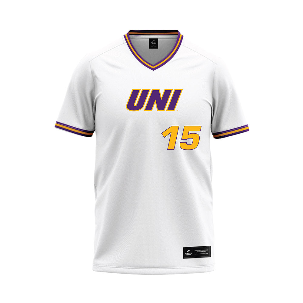 Northern Iowa - NCAA Softball : Morgan Vertz - Baseball Jersey-0