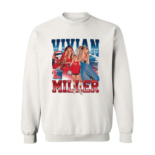 Ole Miss - NCAA Women's Volleyball : Vivian Miller - Crewneck Sweatshirt-0