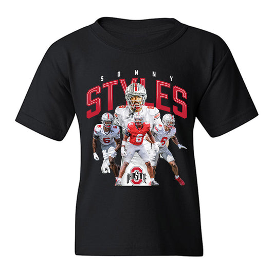 Ohio State - NCAA Football : Sonny Styles - Youth T-Shirt-0