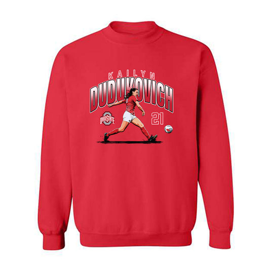 Ohio State - NCAA Women's Soccer : Kailyn Dudukovich - Crewneck Sweatshirt-0