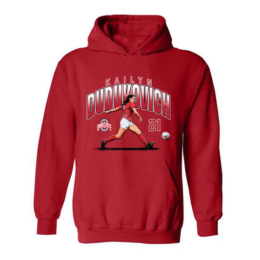 Ohio State - NCAA Women's Soccer : Kailyn Dudukovich - Hooded Sweatshirt-0